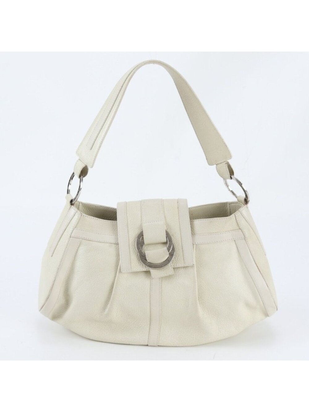 Bvlgari Chandra Leather Shoulder Bag